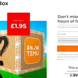 Access Your Temu Mystery Box
