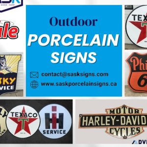 Porcelain Business signs for sale in Saskatoon