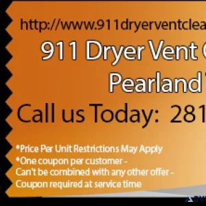 911 Dryer Vent Cleaning Pearland TX