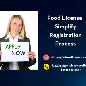 Food license: simplify registration process