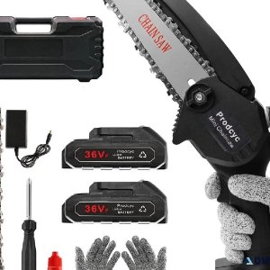 Prodcyc Cordless Mini Chainsaw 6 Inch