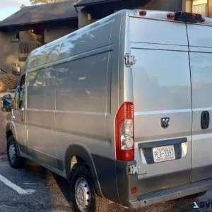 Ram Promaster cargo van to move household items