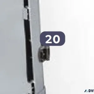 Hinges (2) and screws (8) (BUL-101-17)