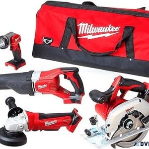 Milwaukee M18 Cordless LITHIUM-ION 6-Tool Combo Kit (2696-26)