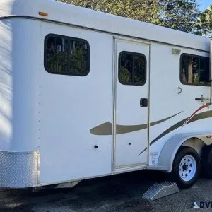 Kiefer 2 Horse Trailer for sale