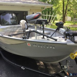 G-3 v -16 angler 2017 70hp Yamaha