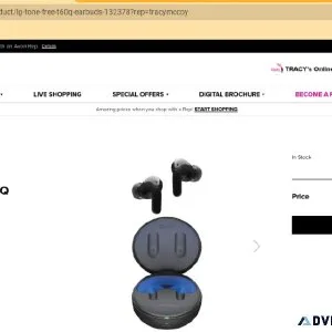 LG TONE Free T60Q Earbuds 167-432