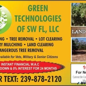 STUMPS TREE REMOVAL LAND CLEARING FINANCING