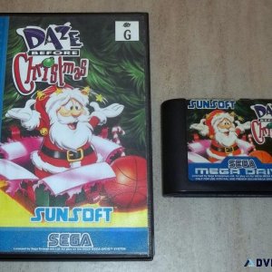Daze Before Christmas Sega Mega Drive Ultra Rare