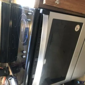 Whirlpool element stove flat top electric range