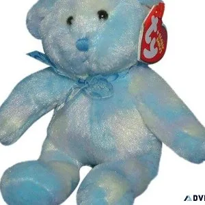 Ty Beanie Babies Laguna the bluish bear MWMT