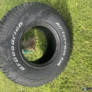 B F Goodrich all terrain 33 x 12.5 tire for da