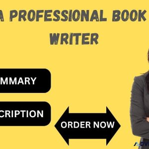 I will write an engaging book description or book blurb for you