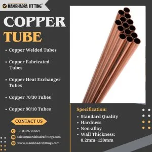 Supplier for medical gas copper pipe