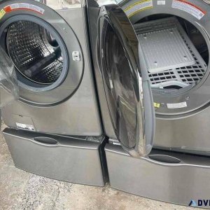 Washing machine and dryer sets.