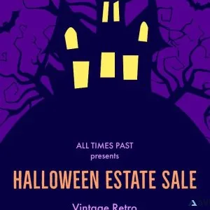 Halloween Estate Sale - Decor Costumes and MORE