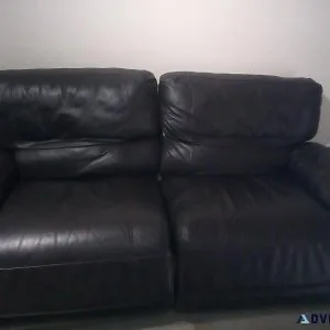 Leather Electric Recliner Couch