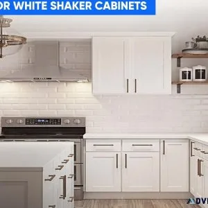 Elevate Your Space with Luxor White Shaker Cabinets