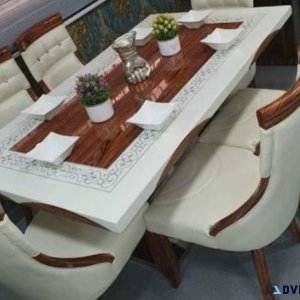 6Seater Marble Dinning set