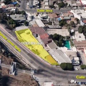 Terreno en Venta calle cuarta Tijuana