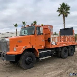 1992 WHITE GMC SERIES 60 FLATBED TRUCK 91451236