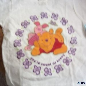 NEW Size 5T Girl s White Winnie The Pooh Tee