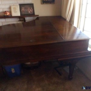 Rare Boudoir Grand Piano