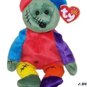 Ty Beanie Babies Frankenteddy the monster bear MWMT