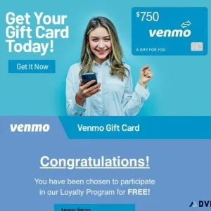 Your Chance to get 750 to Your Venmo Account