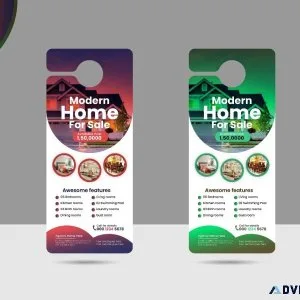 Door hanger design and printing