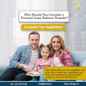 Apply for personal loan balance transfer in noida
