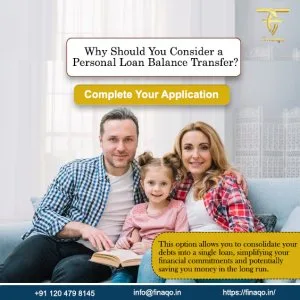 Apply for personal loan balance transfer in noida