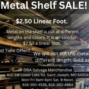 Metal Roofing and siding.