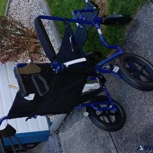 New.Medline transport wheelchair