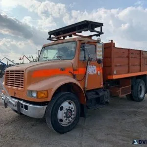 1997 INTERNATIONAL 4900 FLATBED DUMP TRUCK 91415236
