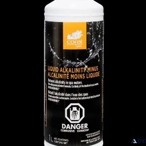 Coral Spa Liquid Alkalinity Minus 1L