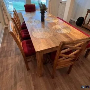 Dining Table Chairs and Bench