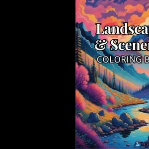 LANDSCAPES COLORING BOOK