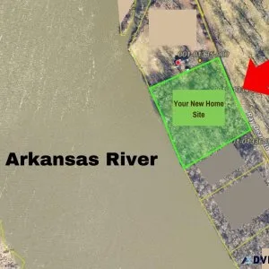 WATERFRONT Property in ARKANSAS 8 ACRES