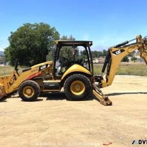 2014 Caterpillar 420F 4WD Backhoe