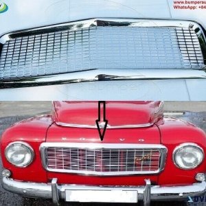 Front Grill New  Volvo PV444 PV544 Stainless Steel