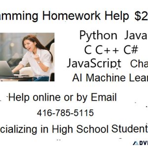 Computer Science Tutor and Programming Lessons