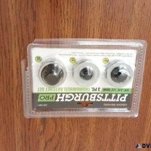 Pittsburgh Pro 3 Pc. Thumbwheel Ratchet Set