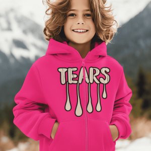 Tears - express emotion quotes t-shirt design