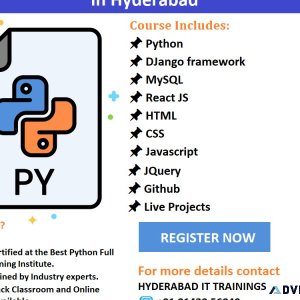 Python Full Stack Developer Course in Hyderabad
