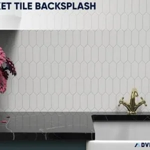 Elevate Your Kitchen with a Stylish Picket Tile Backsplash