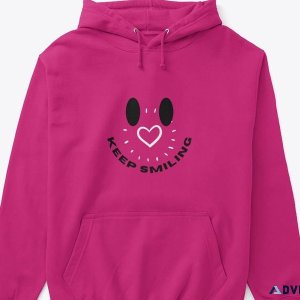 keep smiling SWEAT SHIRT