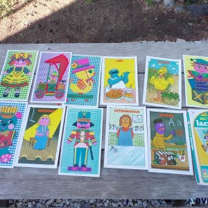 Whitmans Big and Easy Lace Up Cards 1976