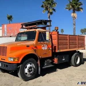 2000 INTERNATIONAL 4900 FLATBED DUMP TRUCK 91476236