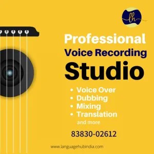Language studio services in delhi
